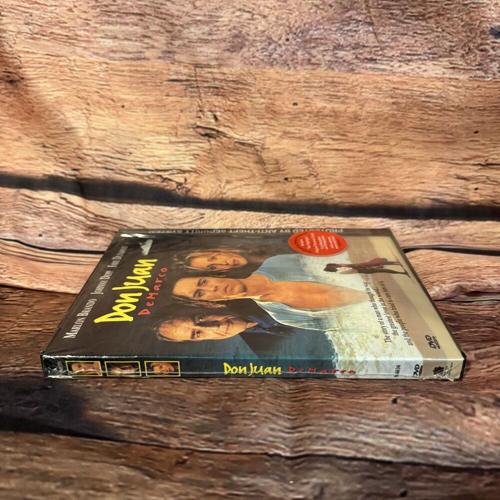 Don Juan DeMarco DVD Johnny Depp Marlon Brando Faye Dunaway Special Edition NEW - Picture 3 of 6